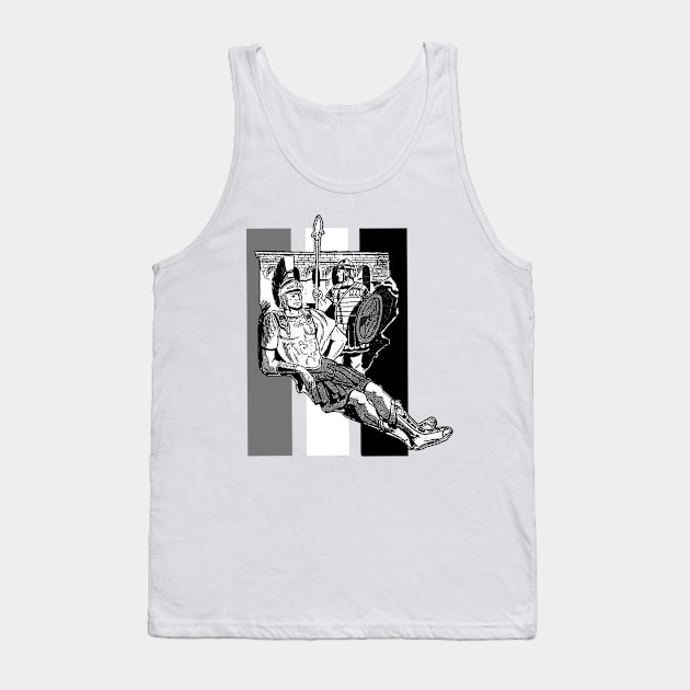 Roman legionary soldiers in fanzine Tank Top by Marccelus